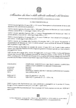 ROVIGO- COMPLESSO CONVENTUALE CHIESA DI SAN LORENZO DA BRINDISI